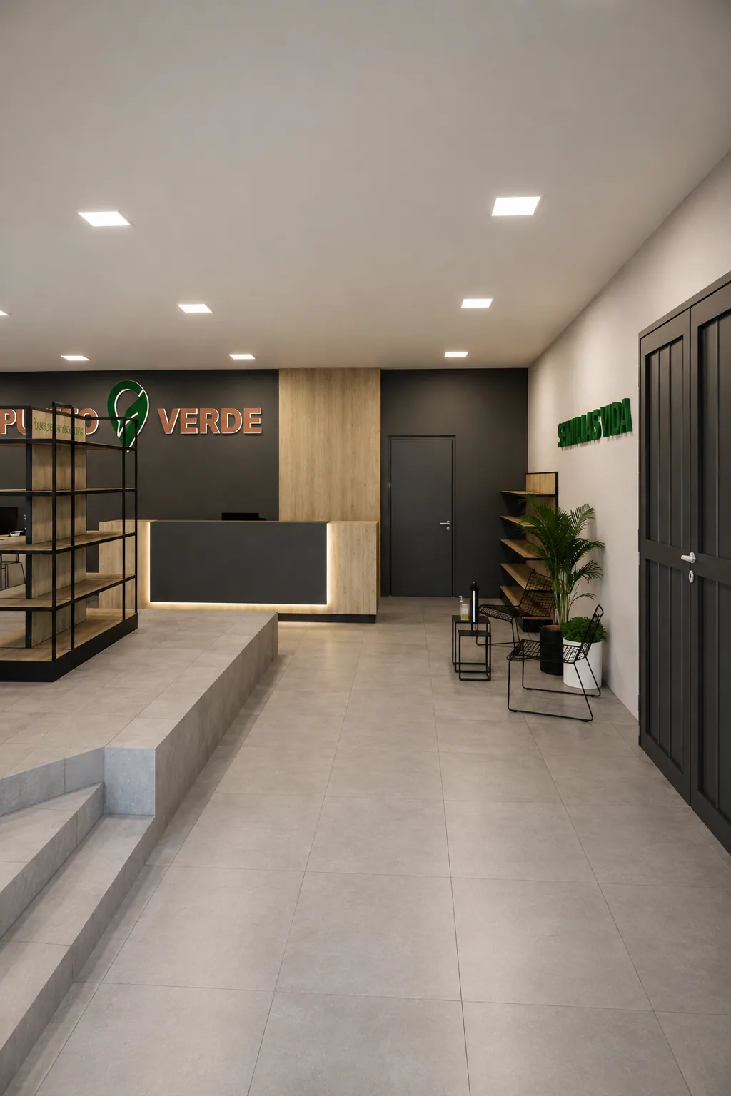 Sector de mesas y atención al público