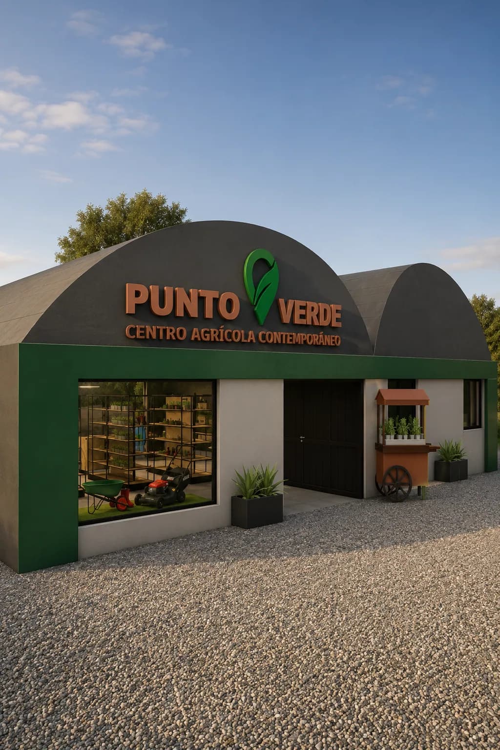 Punto Verde — vista general del local
